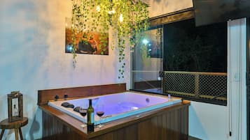 Doppia Luxury, 1 camera da letto, balcone | Vasca idromassaggio privata