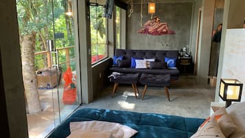 Chalet Deluxe, 1 habitación | Decoración personalizada, muebles diferentes y wifi gratis