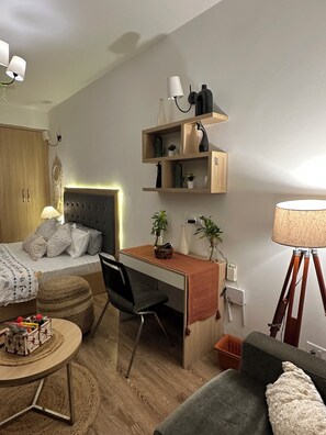 1 habitación, wifi y ropa de cama