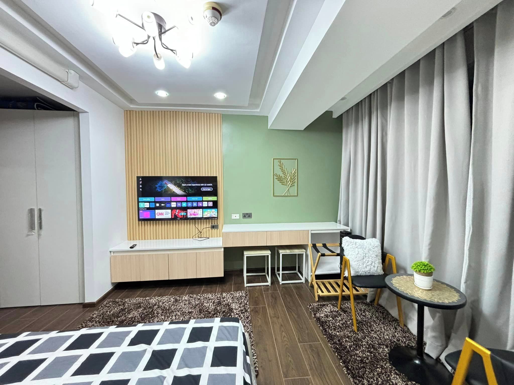 1 室のベッドルーム、WiFi、ベッドシーツ