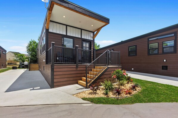 小屋, 2 間臥室 | 露台/庭院