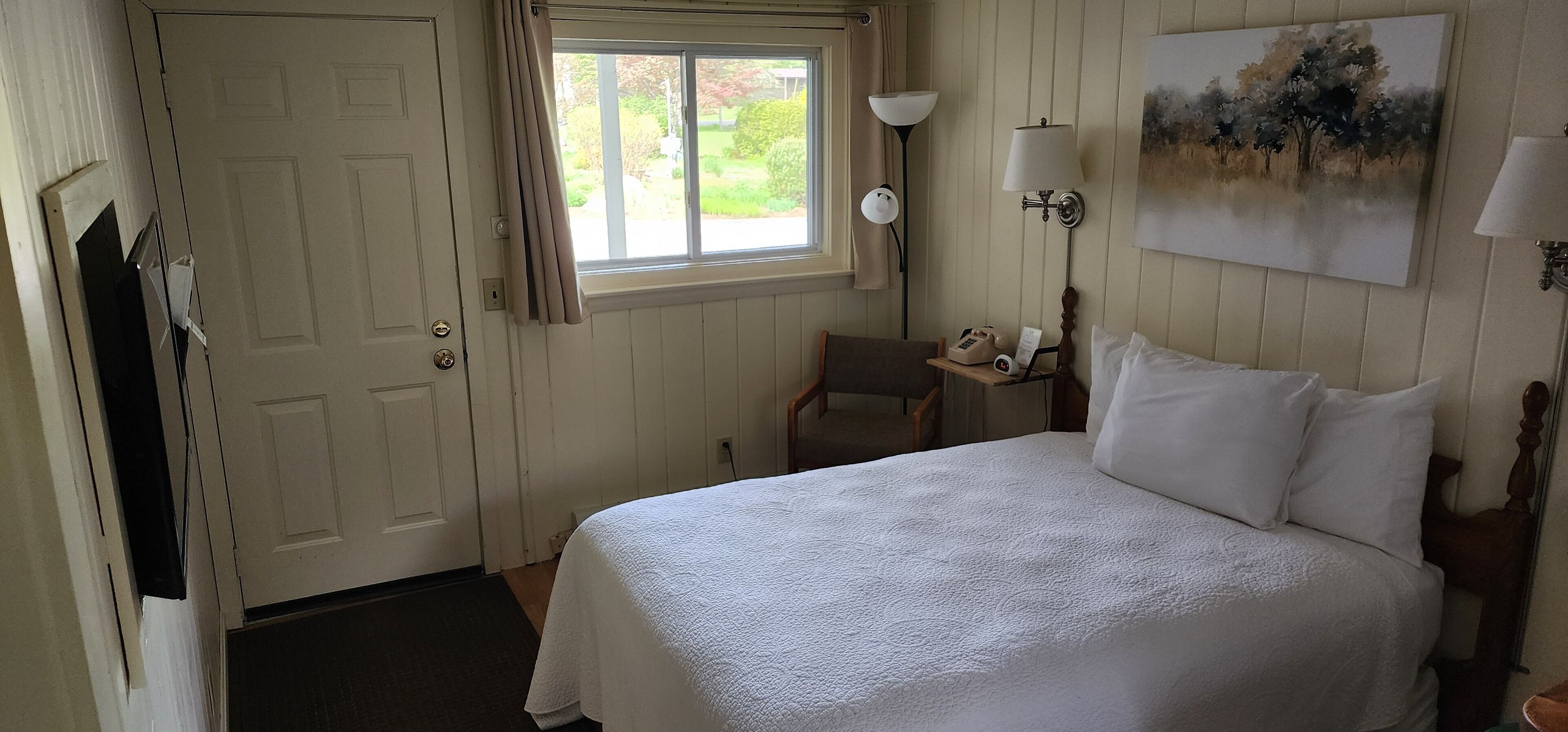 1 makuuhuone, silitysrauta/-lauta, ilmainen Wi-Fi, vuodevaatteet