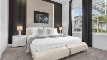 5 bedrooms, iron/ironing board, WiFi, bed sheets