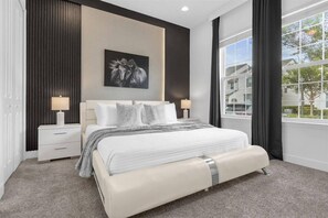 5 bedrooms, travel cot, WiFi, bed sheets