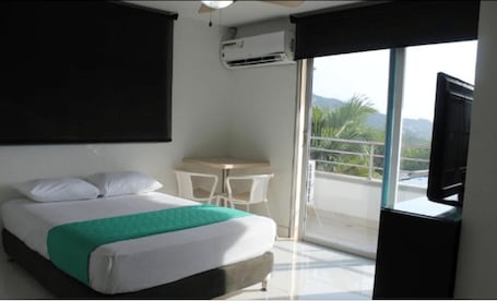1 Schlafzimmer, WLAN, Bettwäsche. Hermosa Habitacion Superior Doble En Taganga