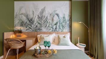 Apartamento, 1 cama Queen e sofá-cama, para não fumantes, cozinha | Roupas de cama antialérgicas