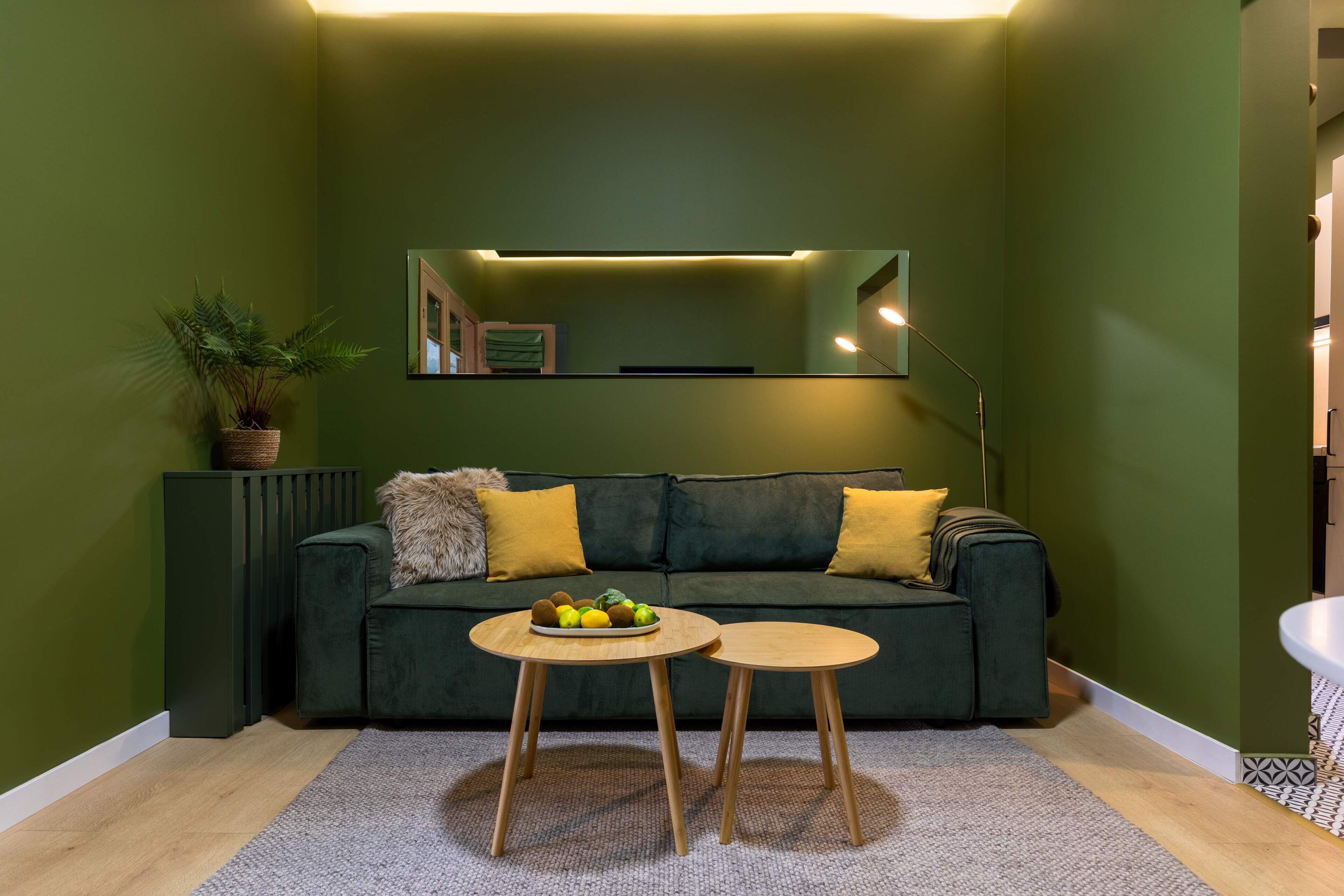 Apartamento, 1 cama Queen e sofá-cama, para não fumantes, cozinha | Área de estar | TV de tela plana