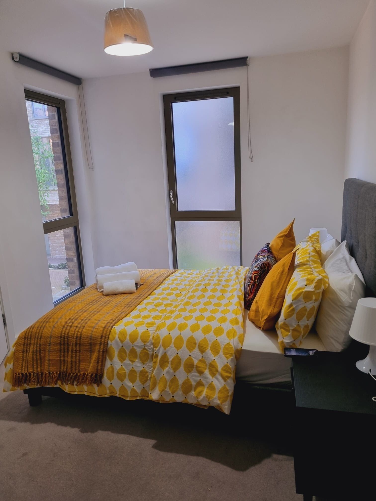 Apartemen | 2 kamar tidur, Wi-Fi gratis, dan seprai linen