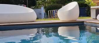 Villa à Biarritz Avec Piscine et Jacuzzi au Calme