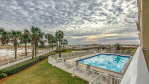 Leilighet, flere senger, havutsikt (Destin on the Gulf 201) | Basseng