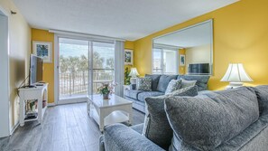 Condo, Multiple Beds, Ocean View (Destin on the Gulf 201) | Living area - Destin on the Gulf 201 (Destin)