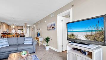 Condo, Multiple Beds, Ocean View (Destin on the Gulf 205) | Living area