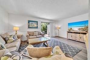 公寓客房, 1 張特大雙人床和 1 張沙發床 (Southbay by the Gulf 87) | 起居區