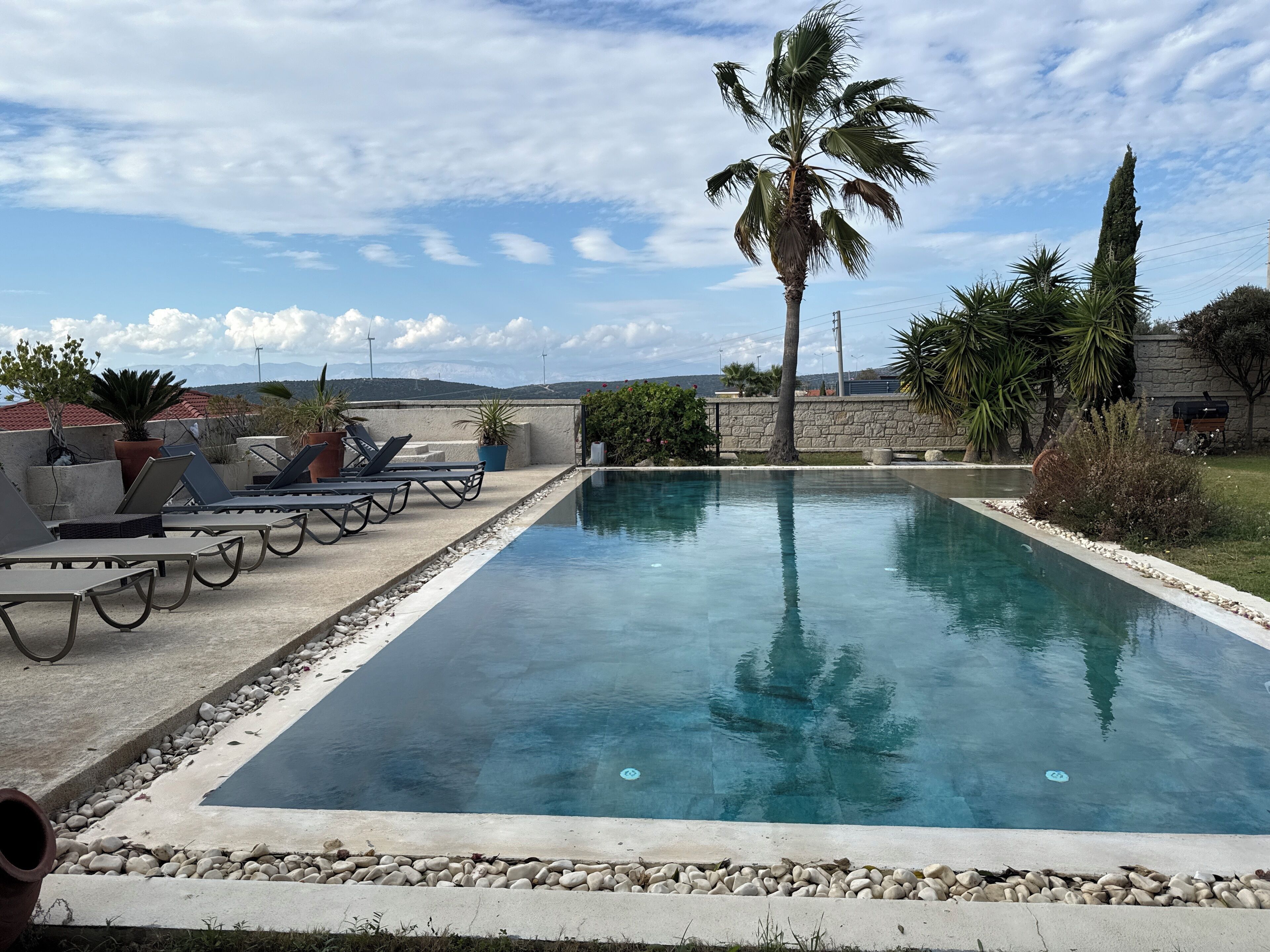 Seasonal outdoor pool