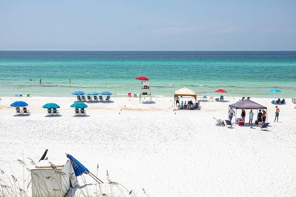 Condo, 1 Queen Bed, Beach View (Hidden Lake Condos 113) | Beach