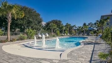 Condo, 1 Queen Bed, Beach View (Hidden Lake Condos 113) | Pool | Outdoor pool