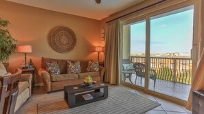 Condo, 1 King Bed with Sofa bed (Beach Resort 507) | Living area