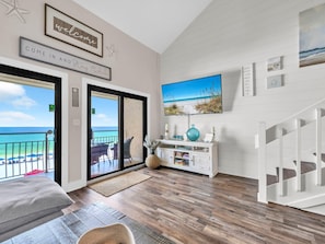 Condo, Multiple Beds (Crystal Villas 12B) | Living area - Crystal Villas 12B (Destin)