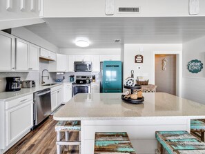 Condo, Multiple Beds (Crystal Villas 12B) | Private kitchen | Oven, toaster - Crystal Villas 12B (Destin)