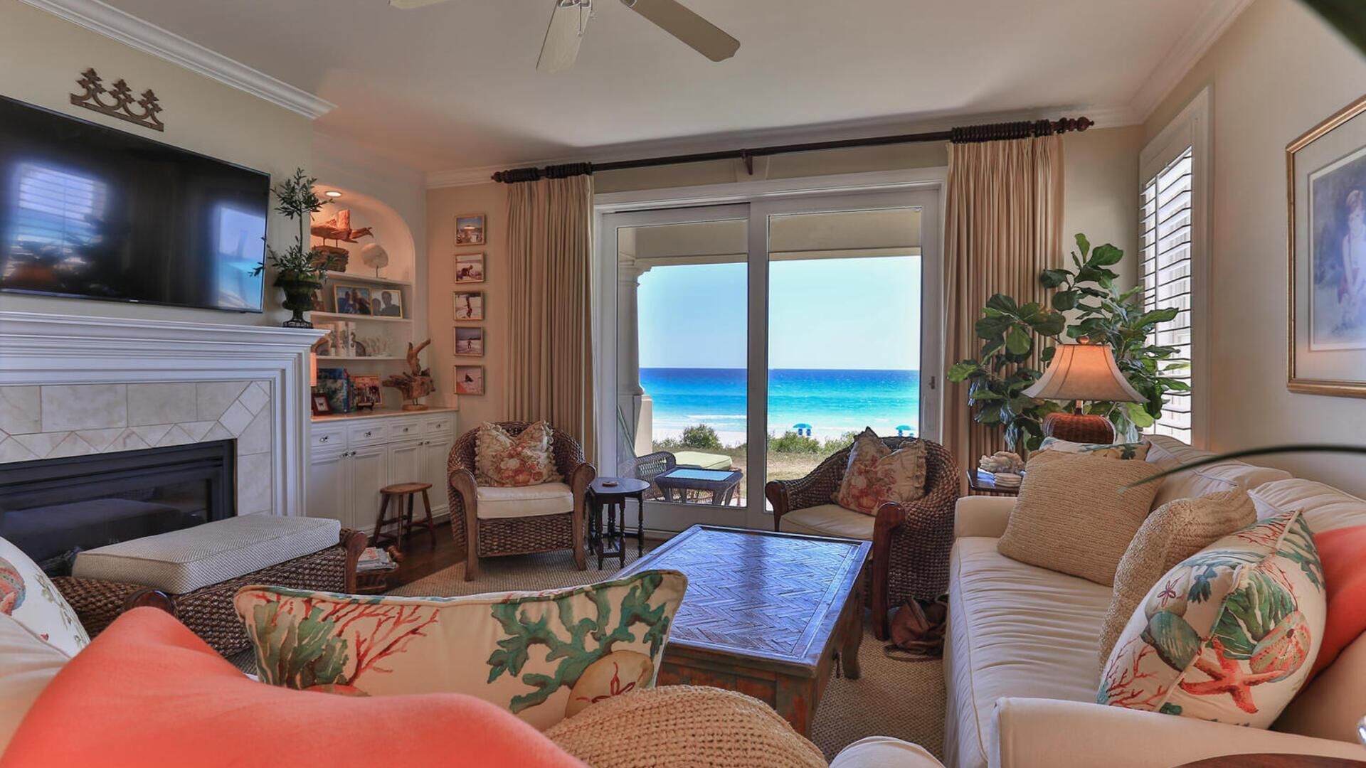 Condo, Multiple Beds, Beach View (Grandview 102) | Living area