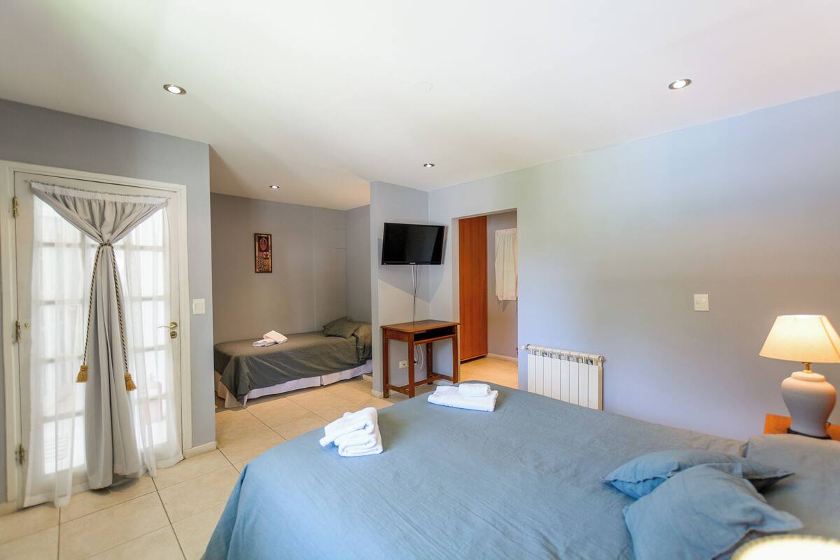 Chambre Triple Classique, vue jardin