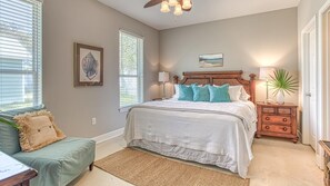 House, Multiple Beds (Flip Flop Cottage) | 2 bedrooms, iron/ironing board - Flip Flop Cottage (Santa Rosa Beach)