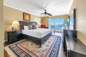 公寓客房, 多張床, 海景 (Destin Towers 102) | 2 間睡房、熨斗/熨衫板、免費 Wi-Fi