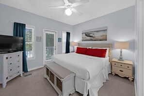 Hus, flere senger (Pops Place) | 2 soverom, strykejern/-brett og sengetøy