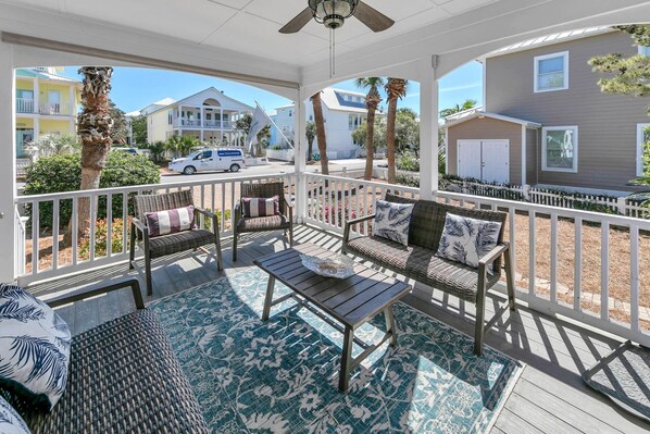 House, Multiple Beds (Rainbow Fish) | Terrace/patio - Rainbow Fish (Santa Rosa Beach)