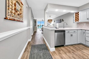 Condo, Multiple Beds, Ocean View (Destin on the Gulf 403) | Private kitchen | Oven, toaster - Destin on the Gulf 403 (Destin)