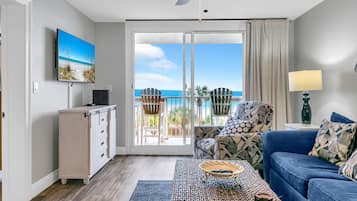 Apartment, Mehrere Betten, Meerblick (Destin on the Gulf 403) | Wohnbereich
