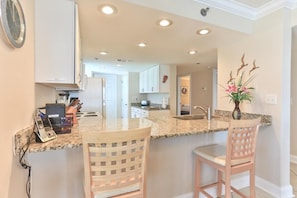 Condo, Multiple Beds, Ocean View (Destin Towers 143) | Private kitchen | Oven, toaster - Destin Towers 143 (Destin)