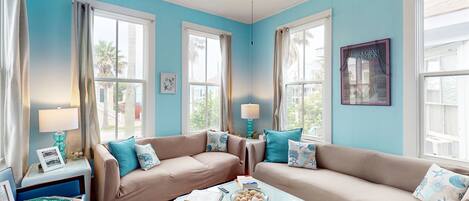 Televisie, een dvd-speler, boeken en een filmbibliotheek