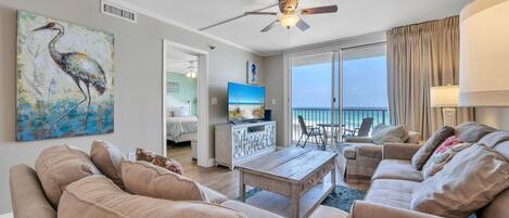 Condo, Multiple Beds, Ocean View (Destin on the Gulf 702) | Living area