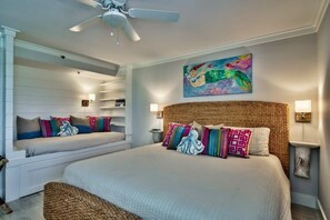 公寓客房, 多張床, 海景 (Destin Towers 81) | 2 間睡房、熨斗/熨衫板、免費 Wi-Fi