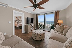 Appartement, Meerdere bedden, uitzicht op zee (Destin on the Gulf 704) | Woonruimte