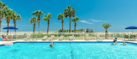 Condo, Multiple Beds, Ocean View (Destin on the Gulf 704) | Pool | Outdoor pool