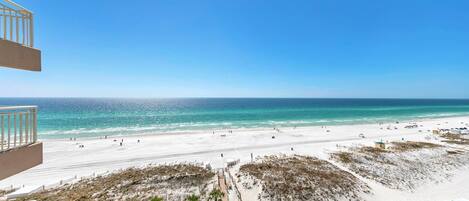 Appartamento, letti multipli, vista oceano (Destin Towers 93) | Spiaggia | Sulla spiaggia