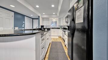 Condo, Multiple Beds (Aegean 105) | Private kitchen | Oven, toaster
