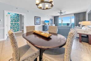 Condo, Multiple Beds, Ocean View (Sterling Shores 609) | Dining - Sterling Shores 609 (Destin)
