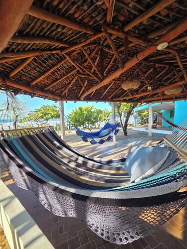 Beach House located in a private village in the beautiful pacific ocean. 