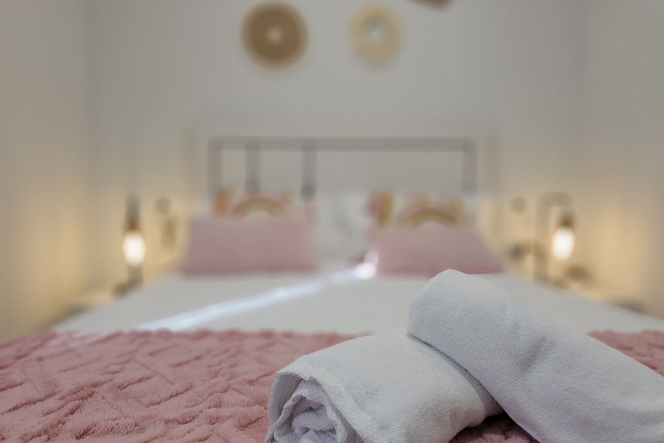 2 habitaciones y ropa de cama 