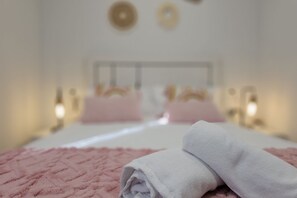 2 soverom og sengetøy