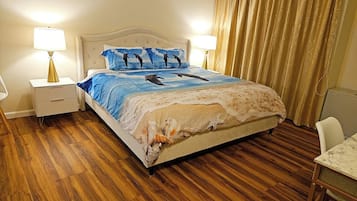 2 bedrooms, desk, free WiFi, bed sheets