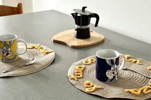 Coffee and/or coffee maker - SE091 - Senigallia, three-room apartment with balcony near the sea (Senigallia)