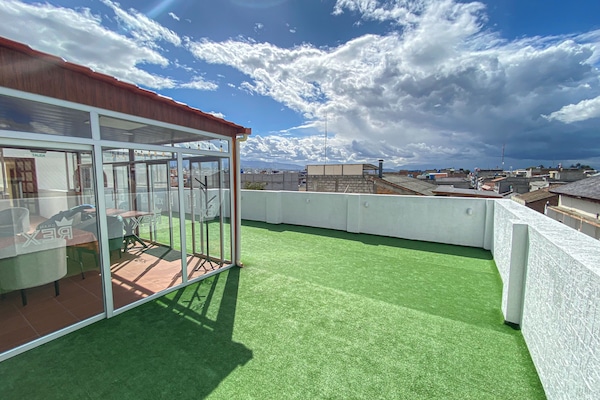 Rooftop terrace