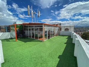 Terrasse sur le toit