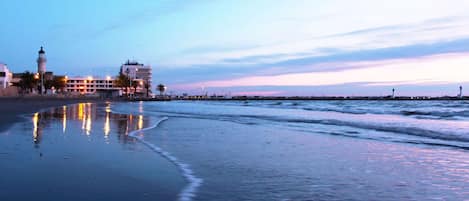 Beach nearby
