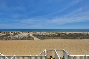 En la playa 