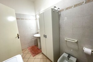 Shower, hair dryer, bidet